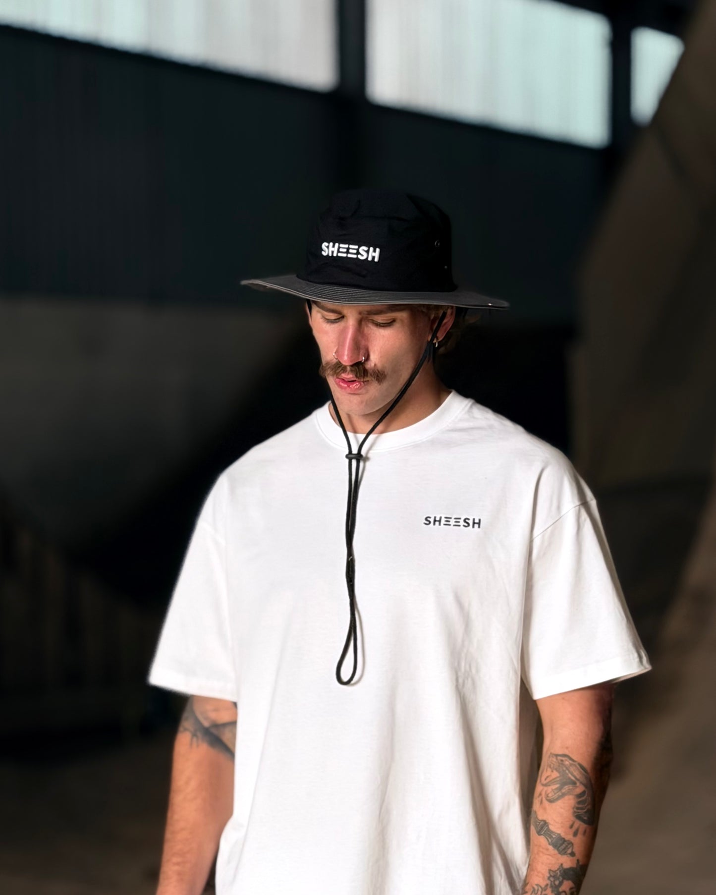 SHEESH DIG • CHILL • SUN HAT BLACK - LIMITED STEeZE DROP #02