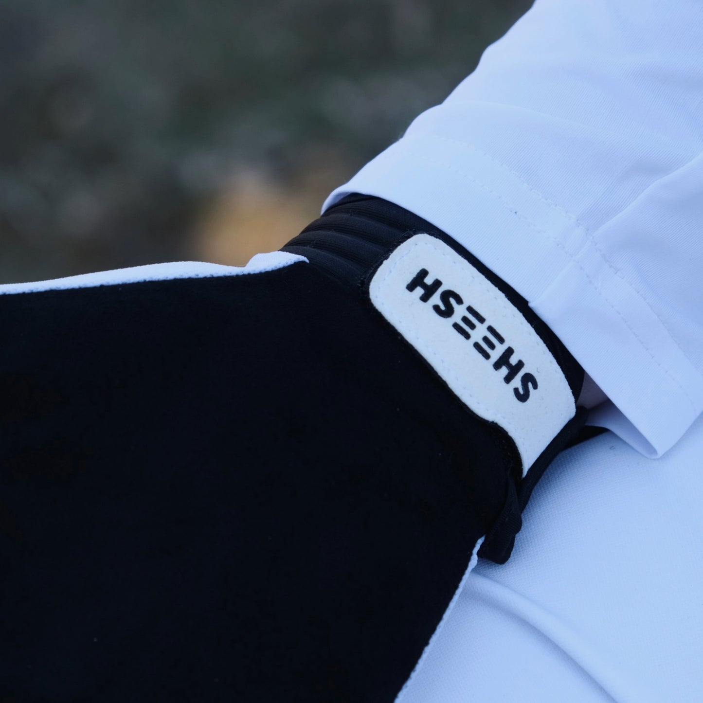 SHEESH 80's Partylaps Gloves Powderwhite