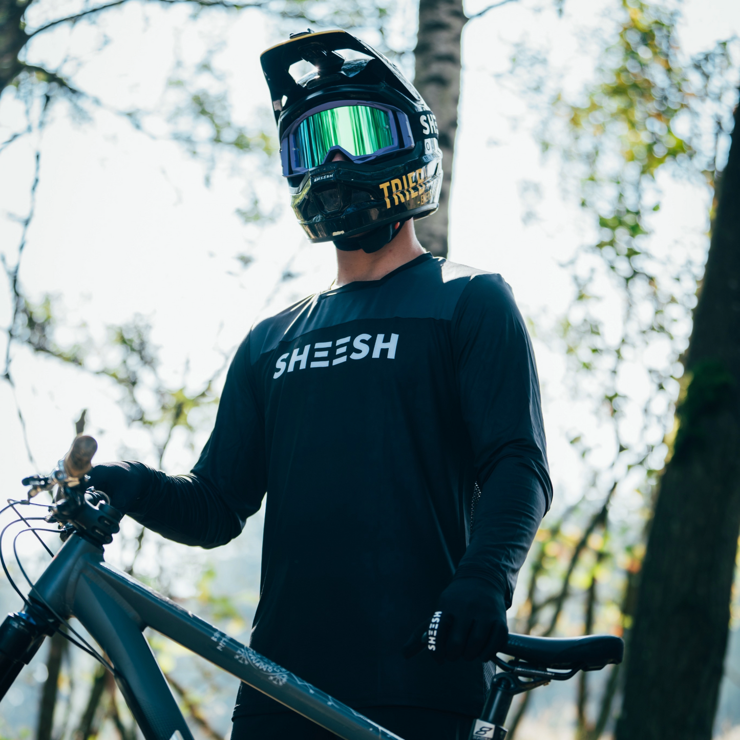 SHEESH 80's Partylaps Jersey Blackbeauty