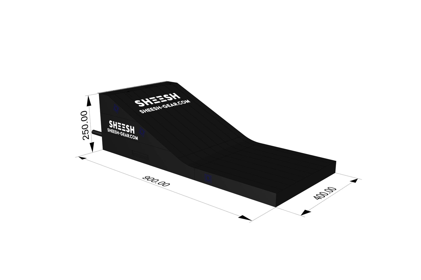 SHEESH Airbag Landung 2,5m x 4m x 9m