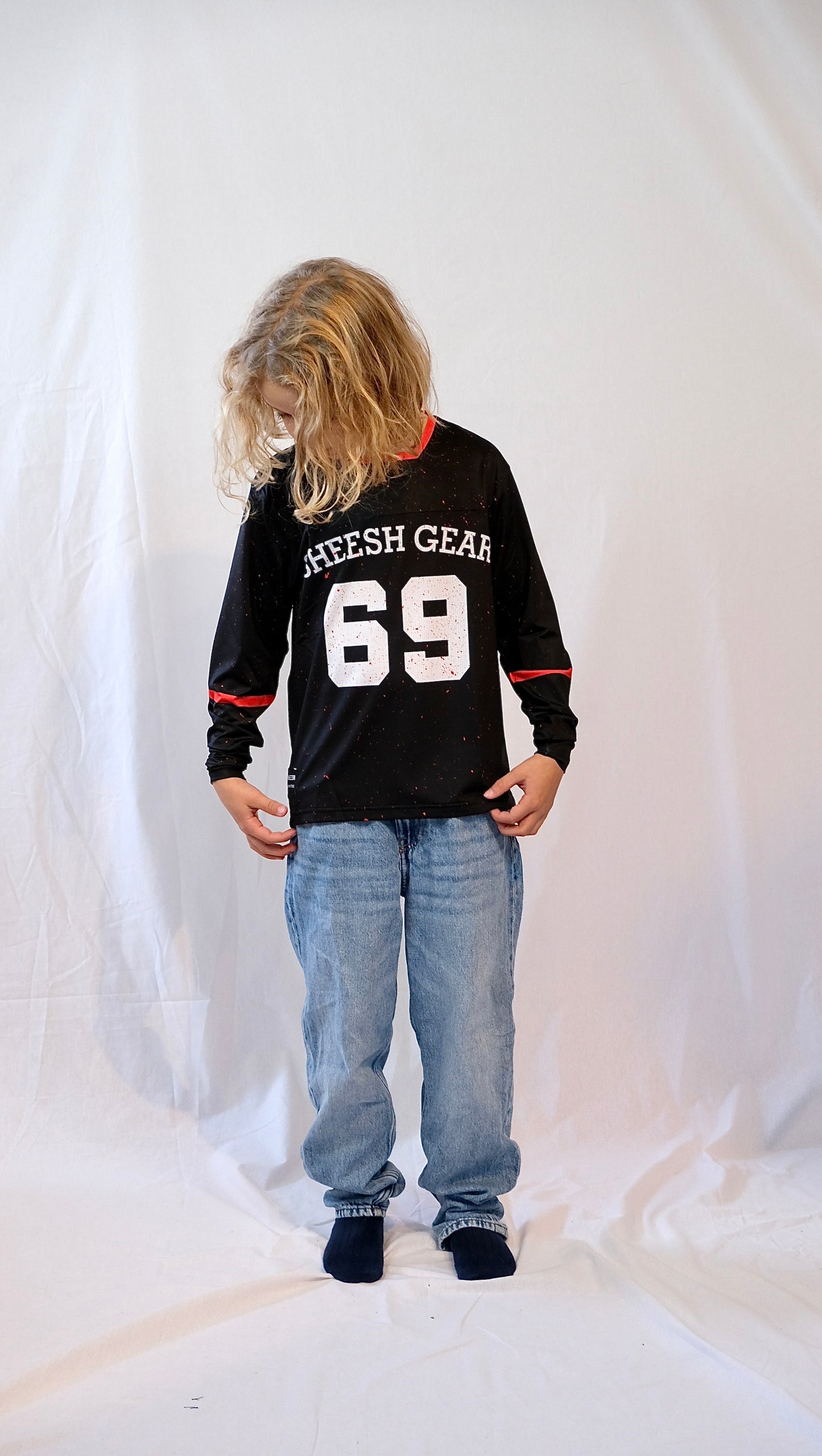 SHEESH KIDS 69er Partylaps Jersey CherryFlare
