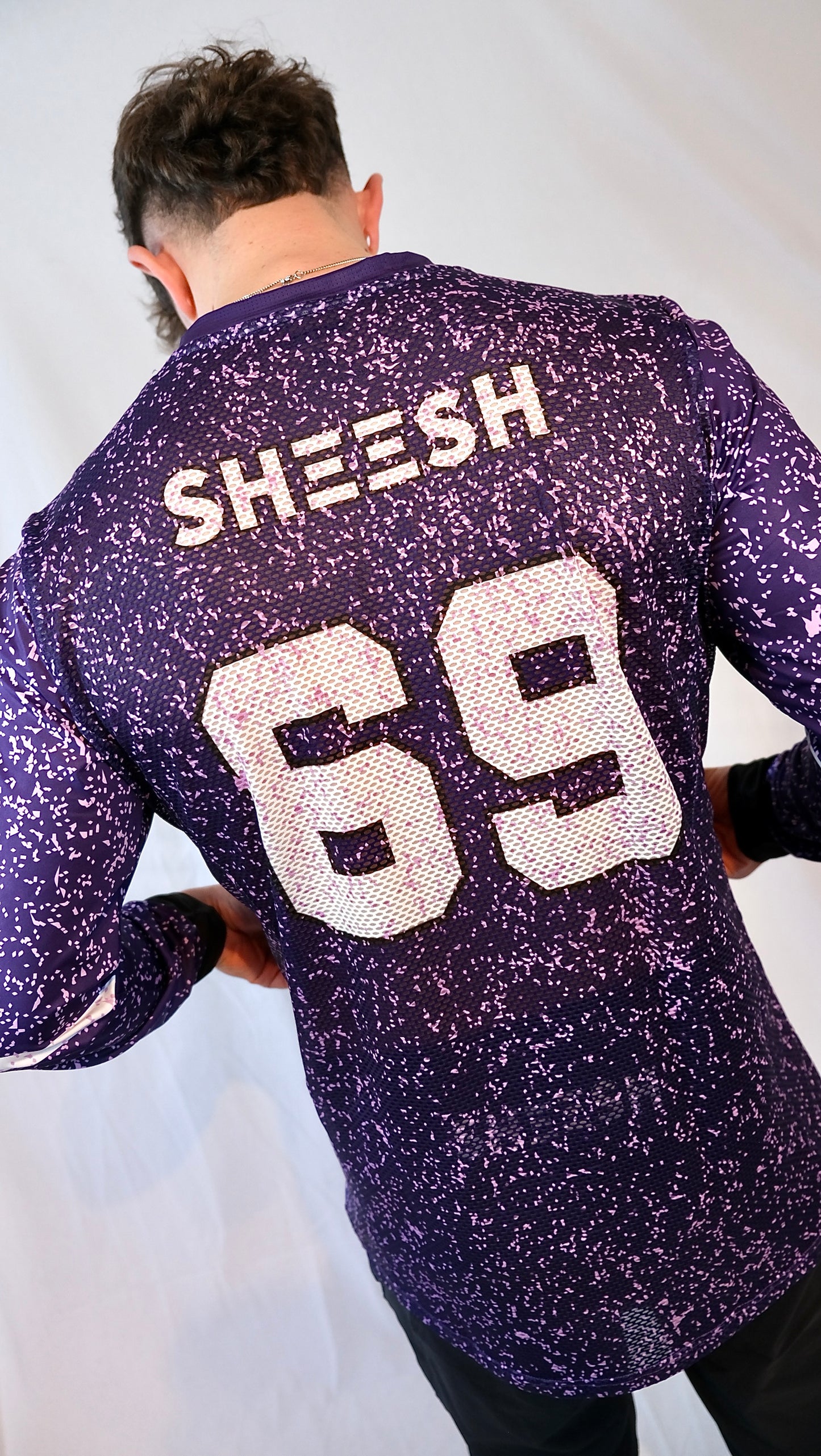 SHEESH 69er Partylaps Jersey PurpleHaze