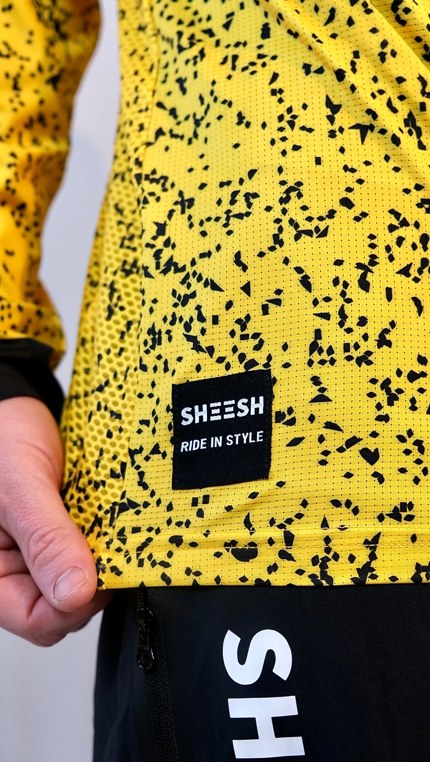 SHEESH 69er Partylaps Jersey Black&Yellow