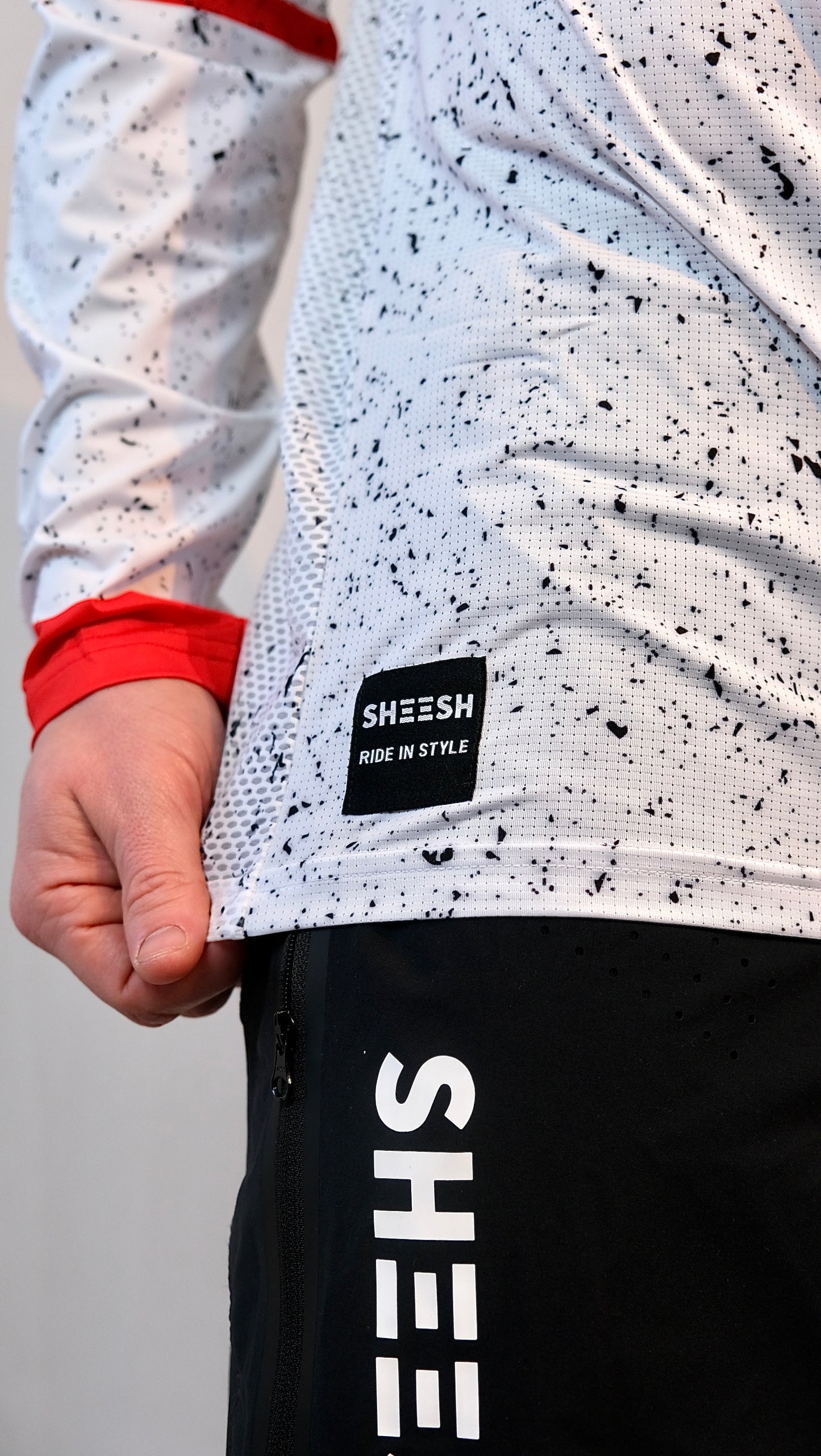 SHEESH 69er Partylaps Jersey BloodWhite