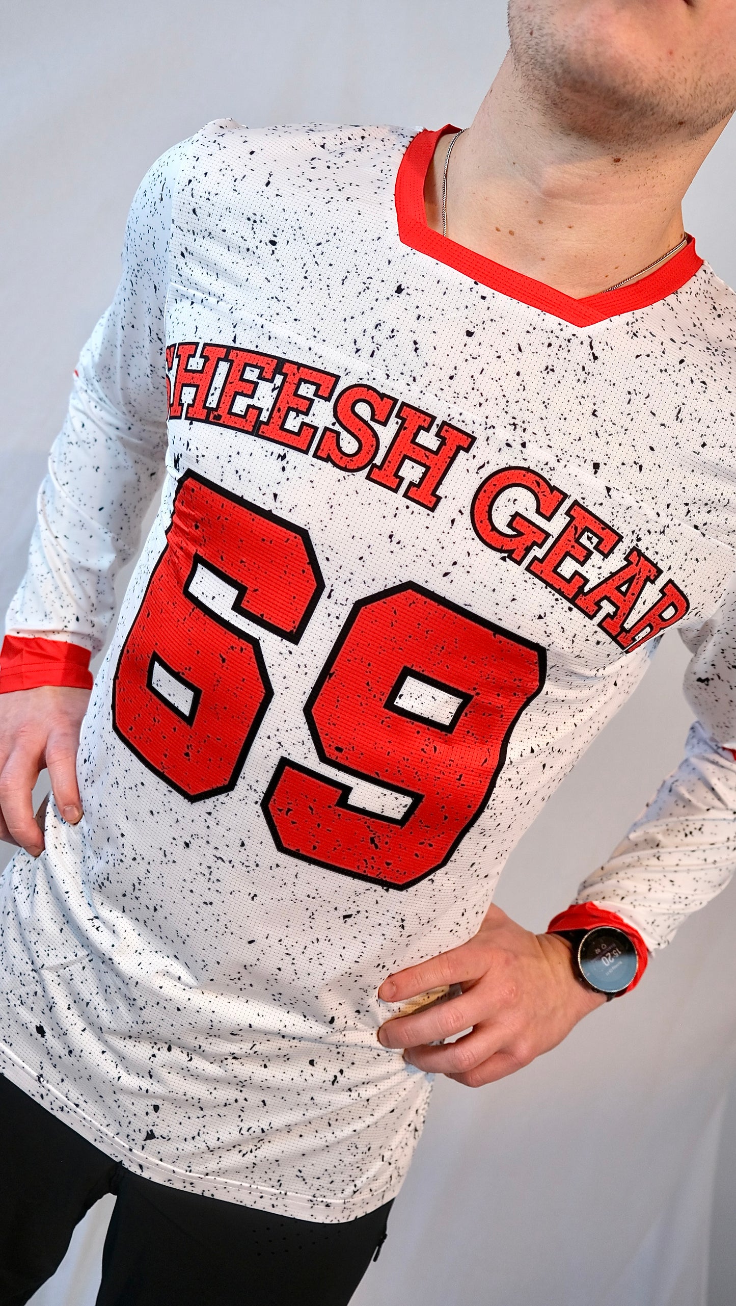 SHEESH 69er Partylaps Jersey BloodWhite