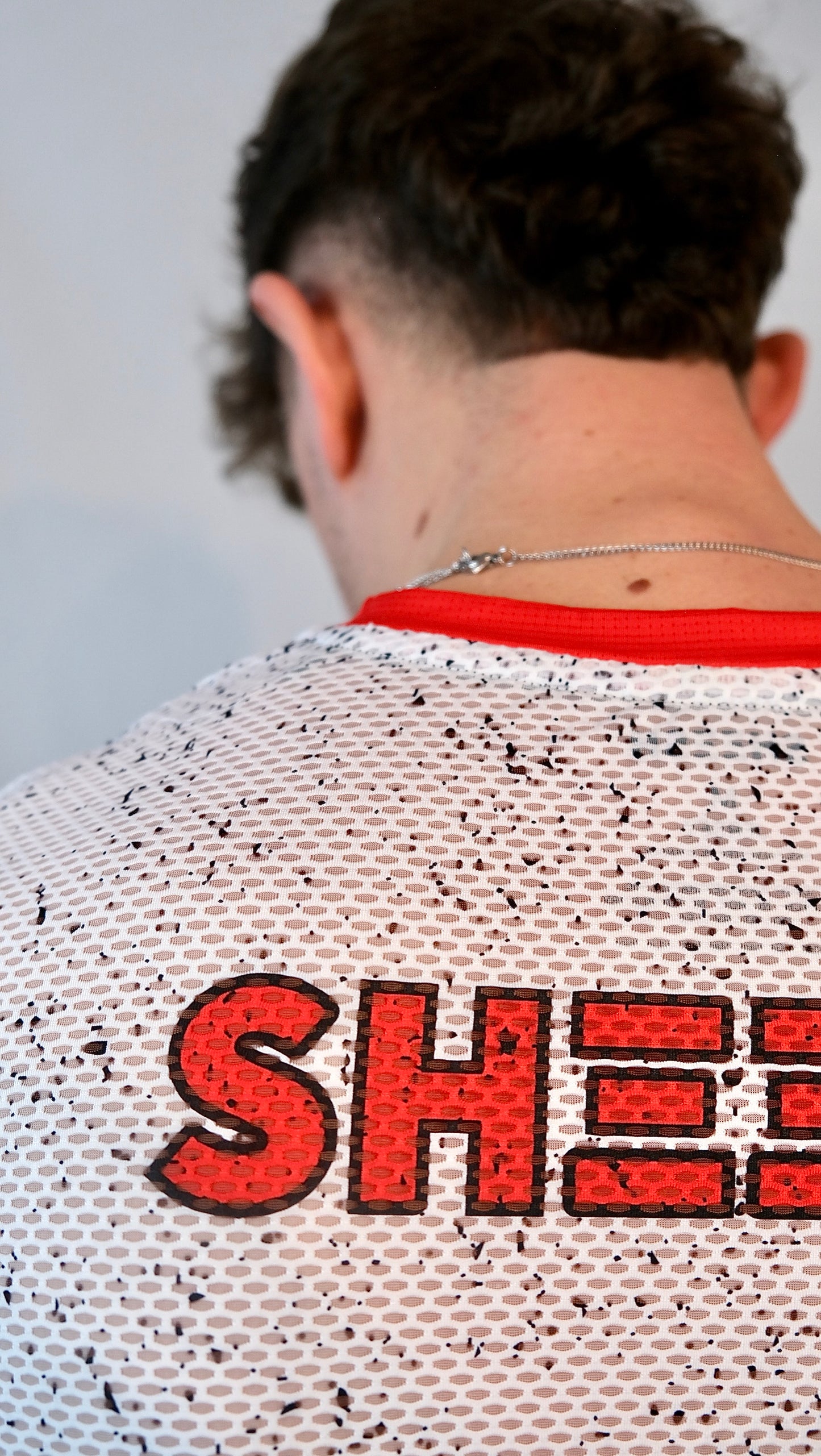 SHEESH 69er Partylaps Jersey BloodWhite