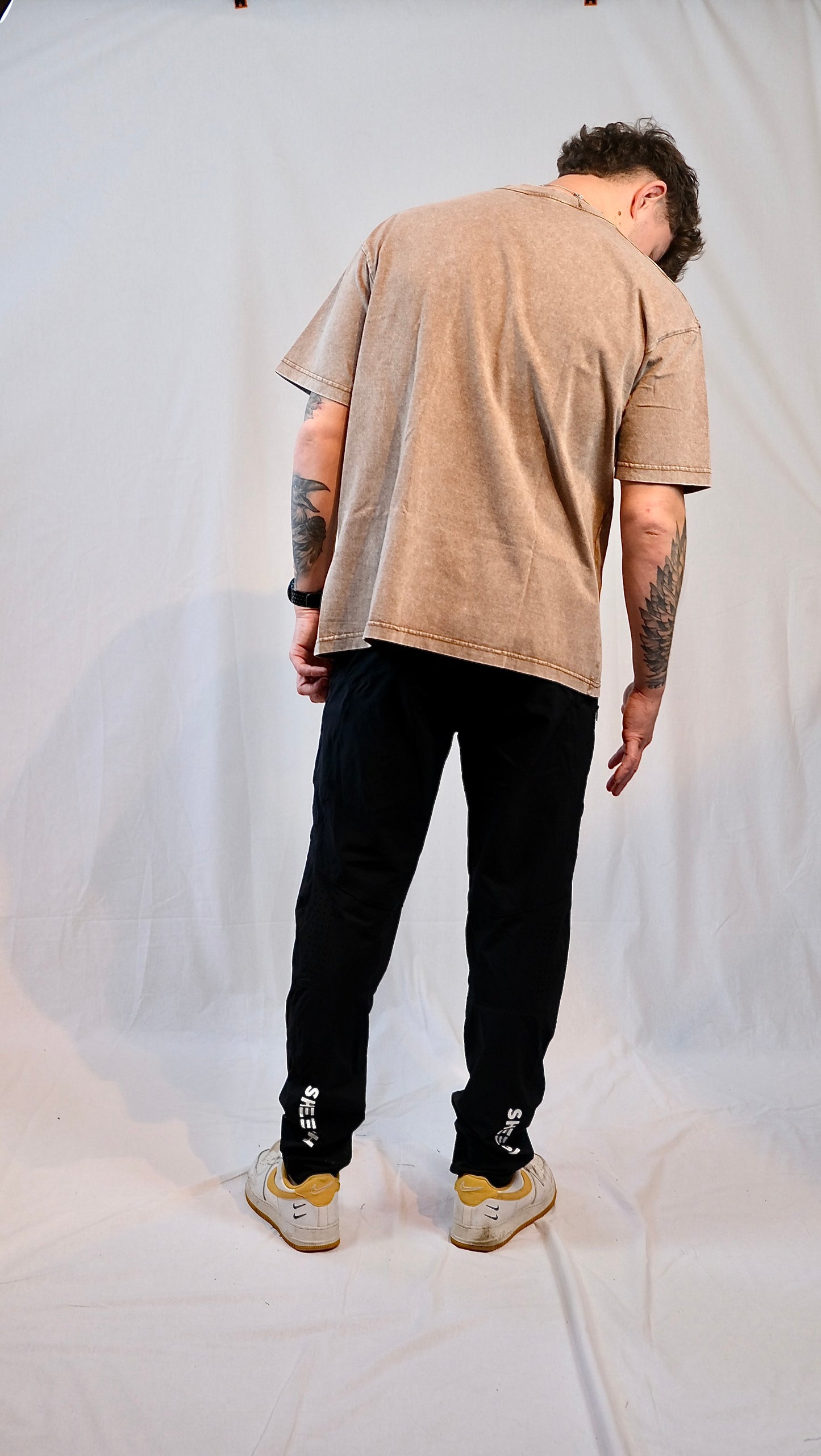 SHEESH FADE T-SHIRT Brown