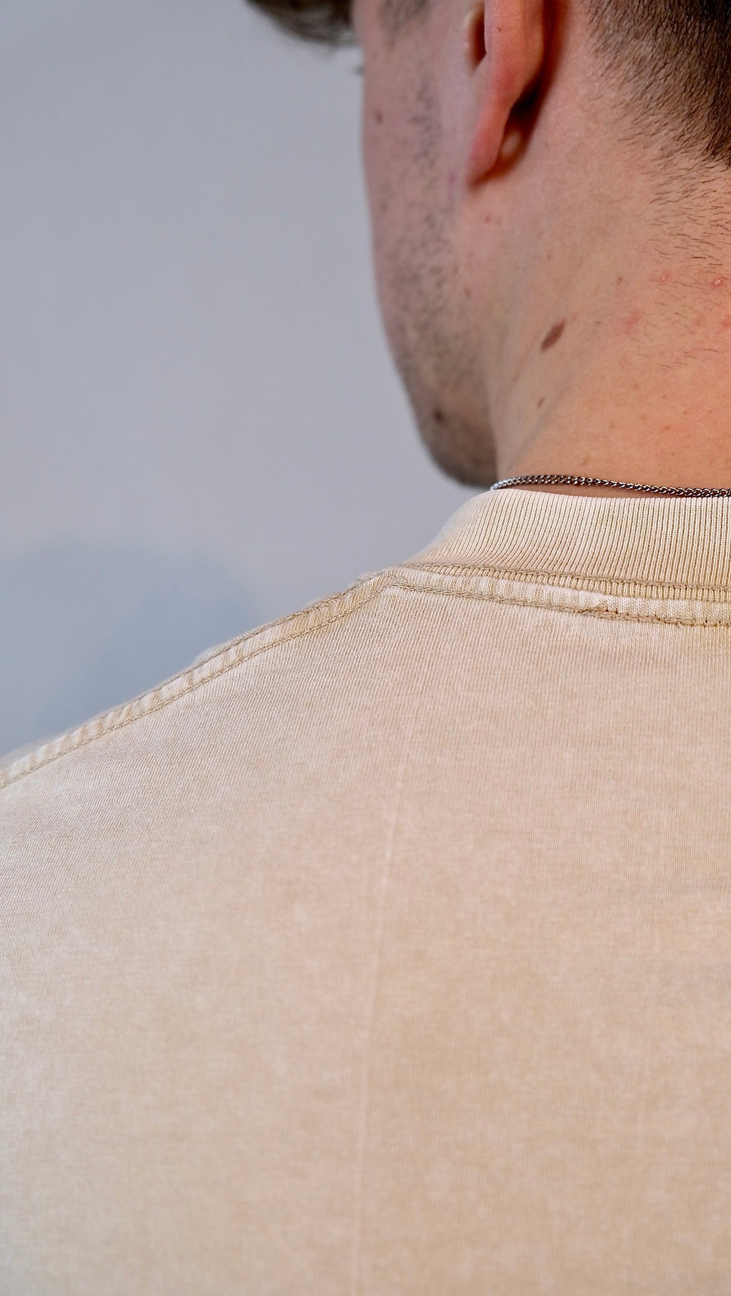 SHEESH FADE T-SHIRT Beige