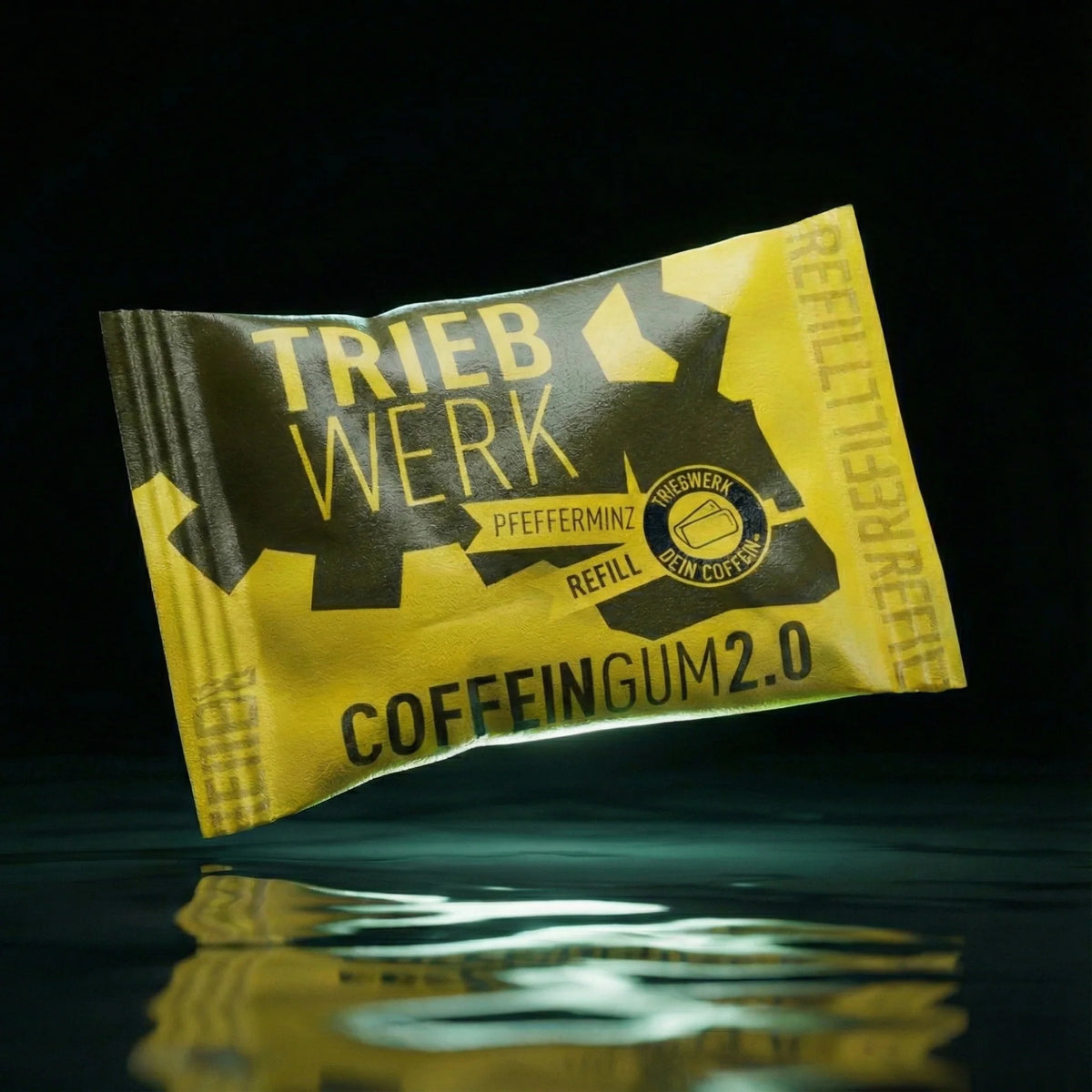TRIEBWERK Koffein Gum kaufen | 50 mg Koffein pro Kaugummi