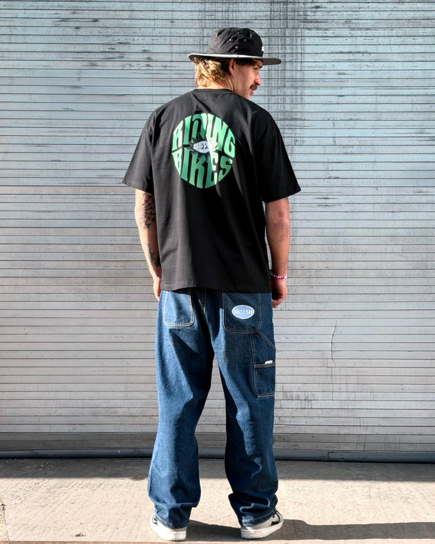 SHEESH "RIDING BIKES" TEE - LIMITED STEeZE DROP #01