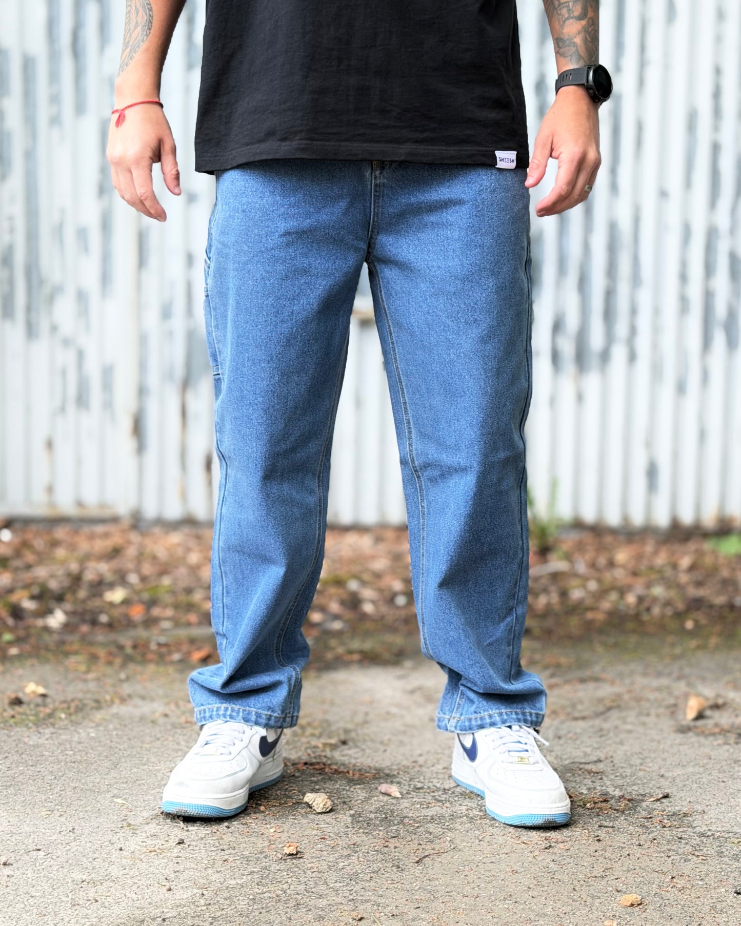 SHEESH STEeZE BAGGY PANTS I LIGHTBLUE - LIMITED STEeZE DROP #02