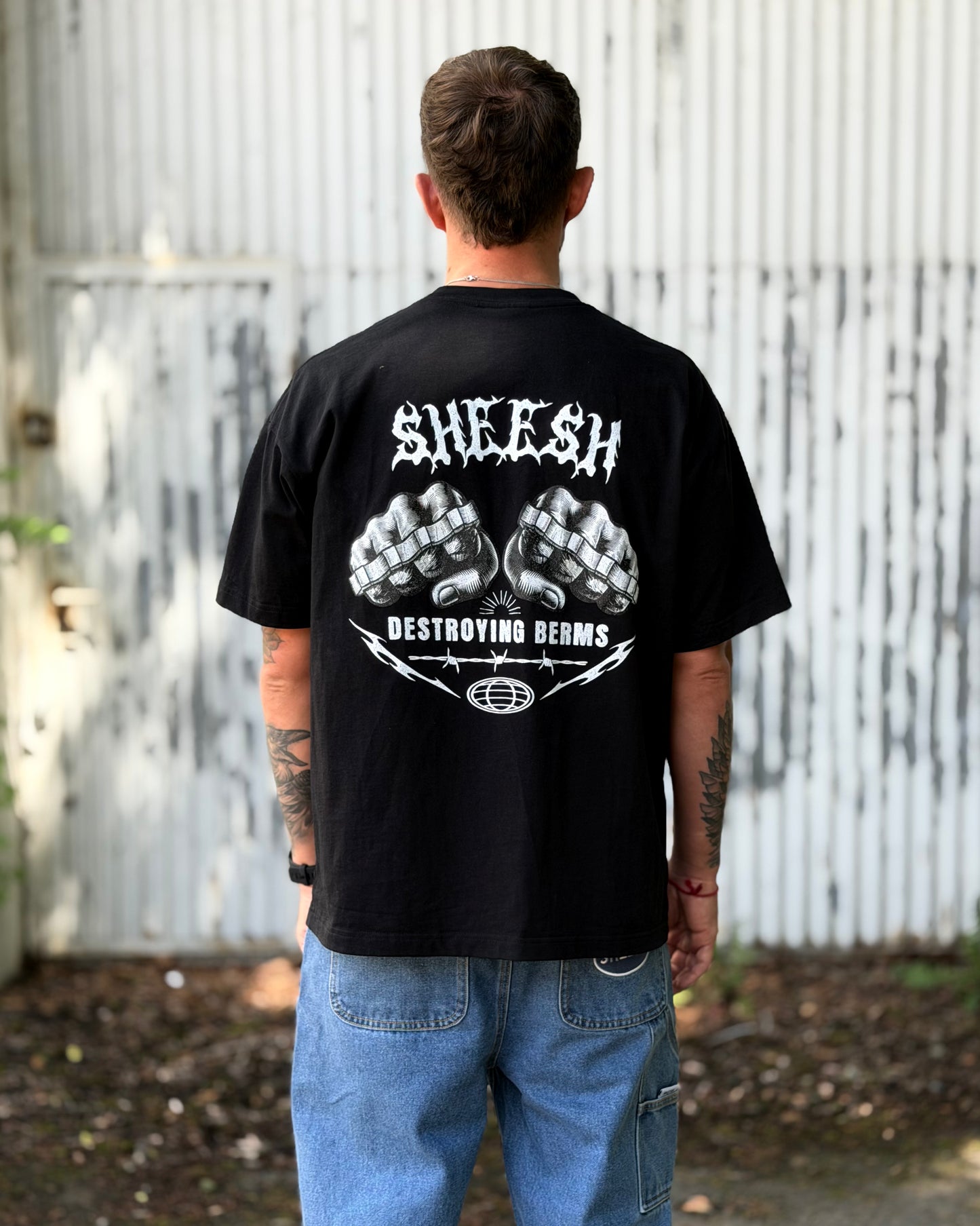 SHEESH "DESTROYING BERMS" TEE - LIMITED STEeZE DROP #02