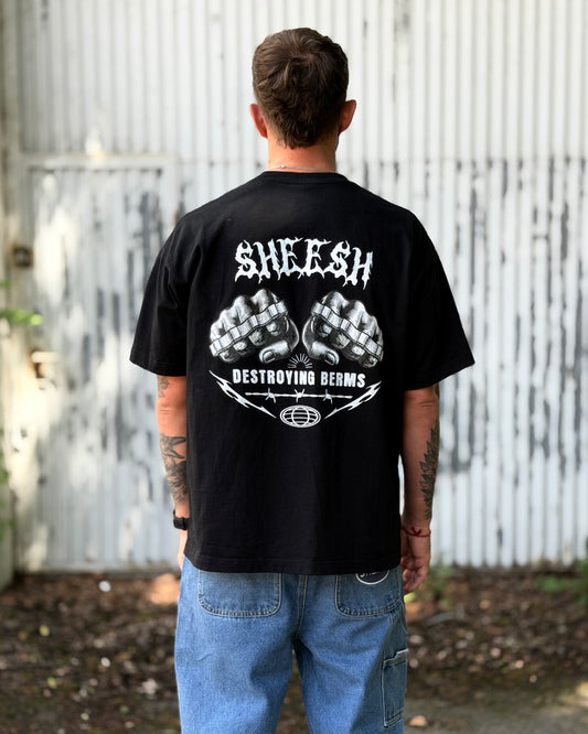 SHEESH "DESTROYING BERMS" TEE - LIMITED STEeZE DROP #02