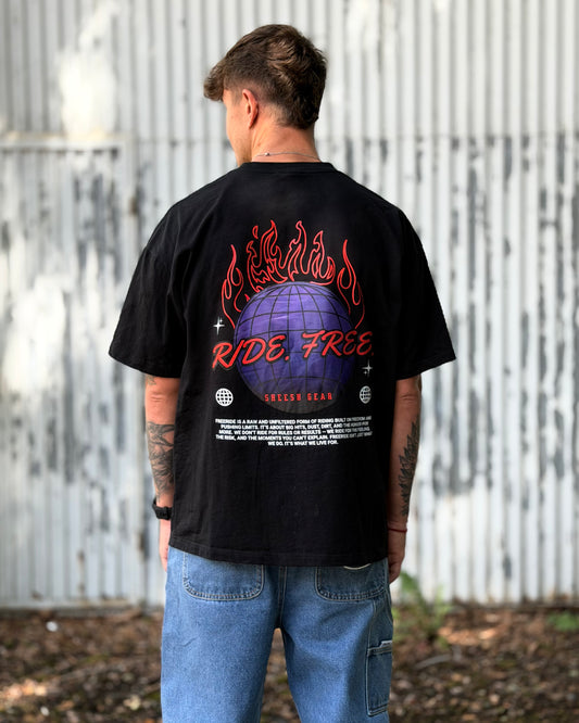 SHEESH "RIDE. FREE." TEE - LIMITED STEeZE DROP #02