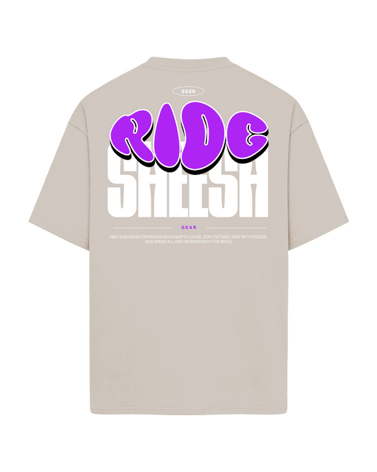 SHEESH "RIDE SHEESH" TEE - LIMITED STEeZE DROP #03