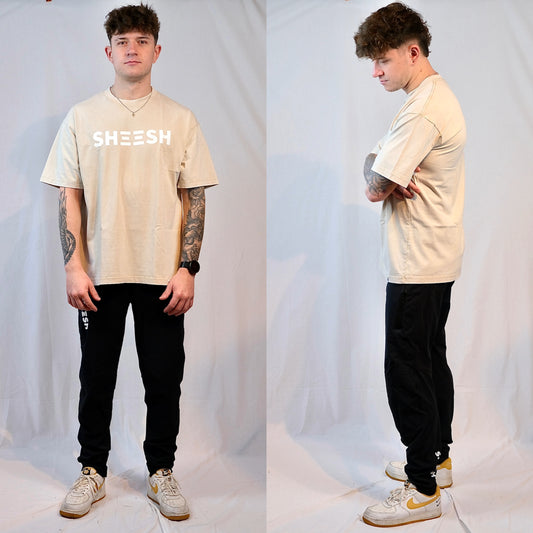 SHEESH FADE T-SHIRT Beige