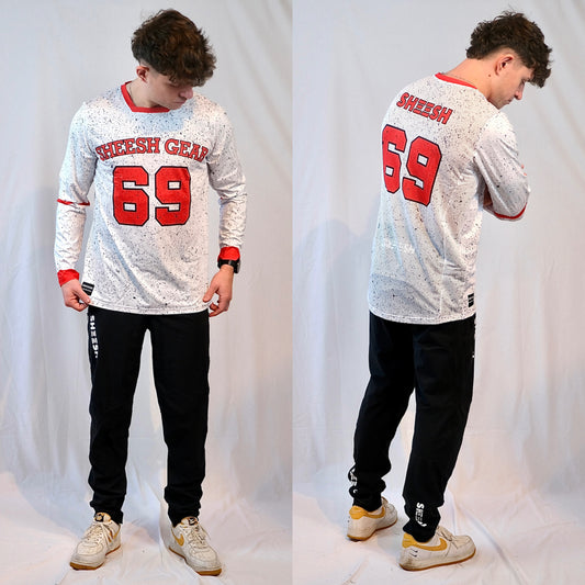 SHEESH 69er Partylaps Jersey BloodWhite