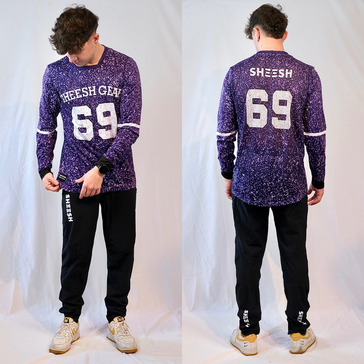 SHEESH 69er Partylaps Jersey PurpleHaze