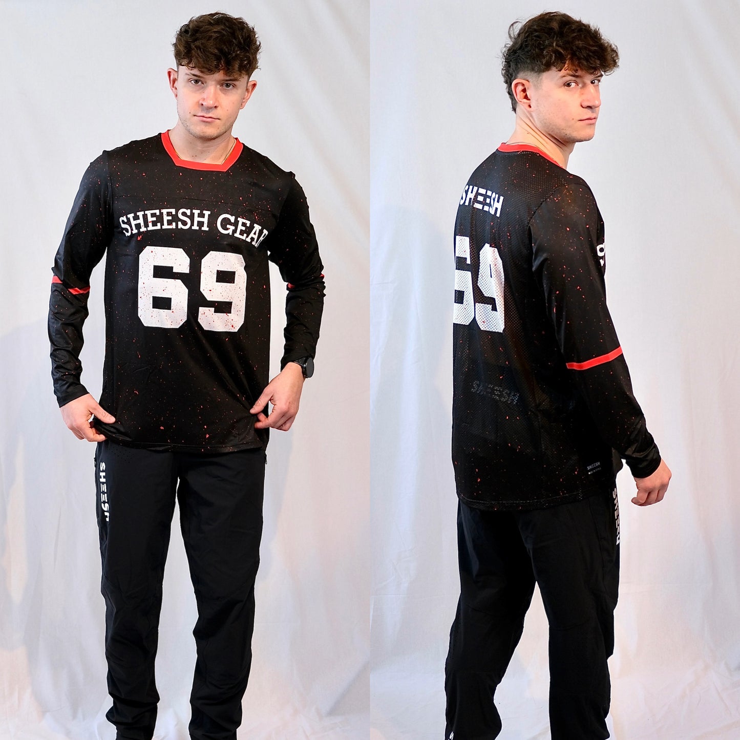 SHEESH 69er Partylaps Jersey CherryFlare