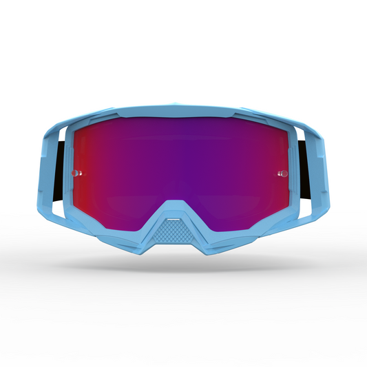 Ersatzglas 80's Hurricane Goggles - Skyblue